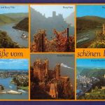 Grüße vom schönen Rhein Mehrbildkarte ngl 181.410