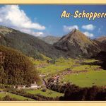 Österreich Au-Schoppernau Panorama ngl 181.438