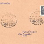 Berlin-Treptow Drucksache mit Sonderstempel gl1971 182.303