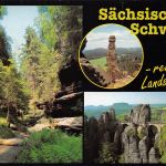 Sächsische Schweiz Mehrbildkarte ngl 182.323