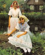 Spreewald Niedersorbische Festtracht ngl 182.402