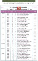 Sport-Fußball R.S.C. Anderlecht Kampioen 93-94 Seizoen 1994-1995 ngl 182.418