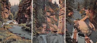 Böhm. Schweiz Edmundsklamm Mehrbildkarte ngl 182.432