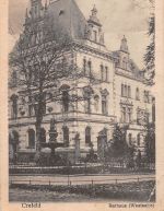 Crefeld Rathaus (Westseite) gl1919 182.487