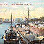 Ludwigshafen a. Rh. Hafenanlage u. Marktplatz gl1914 182.559