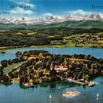 Mainau i.B. Gesamtansicht von oben ngl 182.562