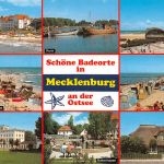 Mecklenburg Schöne Badeorte Mehrbildkarte gl1994 182.591