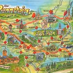 Thüringen Rennsteig Landkarten-AK ngl 182.594