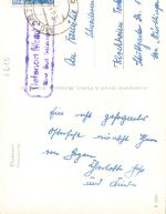 Tiefenort (Werra) Peterskirche Posthilfsstempel gl1955 183.312