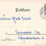 Bad Salzungen Panorama Künstlerkarte sign. gl1904 183.327