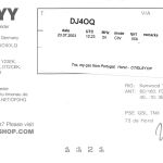 Ilmenau Contest Club Funkerkarte ngl 183.720