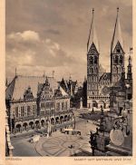 Bremen Markt mit Rathaus und Dom gl1938 185.735
