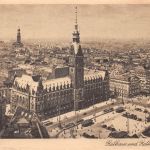 Hamburg Rathaus und Rathausmarkt ngl 186.180