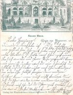 Hannover Neues Haus gl1901 186.190