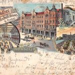 Hannover Litho Nordstädter Gesellschaftshaus gl1901 186.191