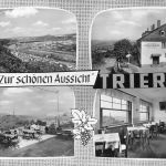 Trier Gaststätte "Zur schönen Aussicht" Mehrbildkarte ngl 186.216