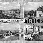 Trier Gaststätte "Zur schönen Aussicht" Mehrbildkarte gl1967 186.217
