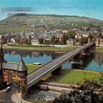 Traben-Trarbach an der Mosel, Panorama gl1969 186.220