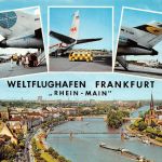 Frankfurt/Main Weltflughafen Mehrbildkarte ngl 186.224