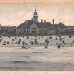 Pommern Swinemünde Strand am Kurhaus gl1928 186.284