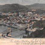 Sudetenland Tetschen von der Schäferwand gesehen gl1903 186.285