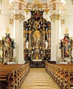 Bad Schussenried Wallfahrtskirche Steinhausen Innenraum ngl 186.462