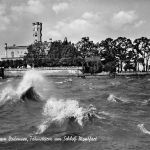 Langenargen a.B. Föhnsturm am Schloß Montfort gl1962 186.568