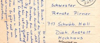 Hallig Nordstrandischmoor bei Sturmflut gl1963 186.580