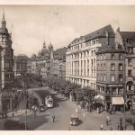 Frankfurt a. M. Konstabler Wache mit Blick in die Zeil gl1933 186.635
