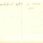 Frankfurt a. M. Konstabler Wache mit Blick in die Zeil Fotokarte ngl 186.636