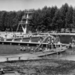 Dieburg/Hessen Schwimmbad am Schloßgarten ngl 186.641