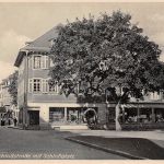 Simmern Schloßstraße mit Schloßplatz ngl 186.656