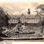 Weikersheim (Taubertal) Schloß Parkansicht ngl 186.680
