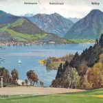 Tegernsee Künstlerkarte sign. Ebernhard gl 186.686