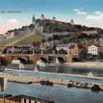 Würzburg Festung und alte Mainbrücke ngl 186.690