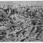 Allgäuer Bergwelt Panoramakarte gl 186.716