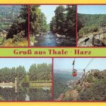 Thale (Harz) Bodetal Mehrbildkarte ngl 186.732