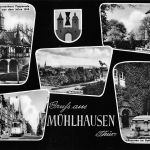 Mühlhausen i.Th. Mehrbildkarte ngl 186.753