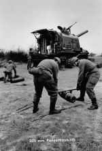 Militär Bundeswehr 203mm Panzerhaubitze ngl 186.829