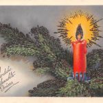 Glückwunsch Herzliche Weihnachtsgrüße Glitzerkarte ngl 186.849