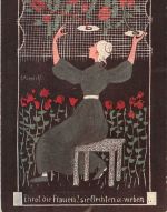 Künstler Kunstwart-Bildkarte Nr. 211, Ernst Kreidolf Ehret die Frauen ngl 186.874