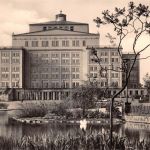 Leipzig Schwanenteich am Opernhaus ngl 186.949