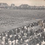 Leipzig 1. Deutsches Arbeiter-Turn und Sportfest, Fotokarte ngl 186.981