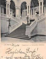 Leipzig Treppenhaus i. d. Universitäts-Bibliothek gl1904 186.991