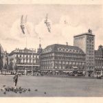 Leipzig Augustusplatz mit Universitätskirche gl1942 187.021