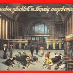 Leipzig Hauptbahnhof Humorkarte ngl 187.092