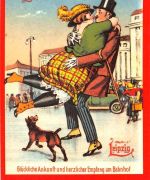 Leipzig Hauptbahnhof Humorkarte ngl 187.107