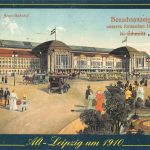 Leipzig Hauptbahnhof um 1910 Reproduktion ngl 187.112