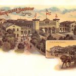 Leipzig Bayrischer Bahnhof um 1899 Reproduktion ngl 187.114