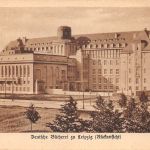 Leipzig Deutsche Bücherei Rückansicht ngl 187.127